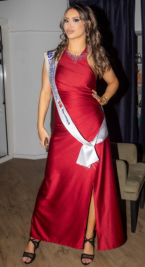 Miss Europe finalist